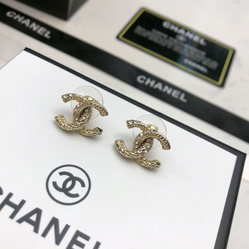 Ch*el earrings